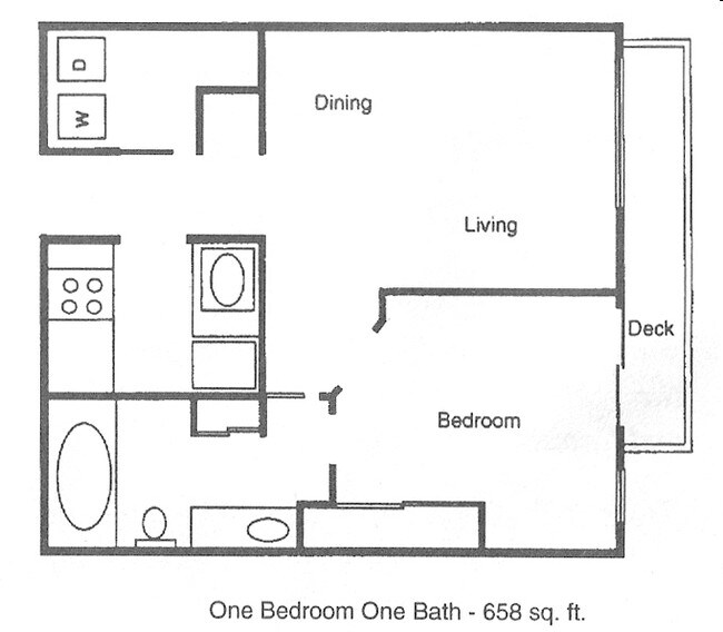 1HAB/1BA - Capitol Steps Apartments