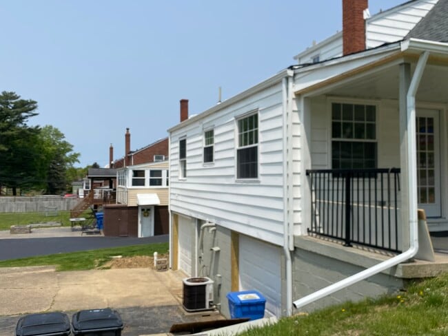 Back of Home with two car garage - 380 Vanadium Rd