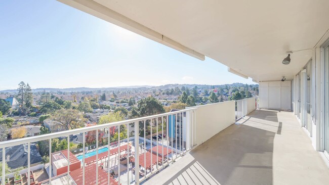 55 West Fifth Apartments San Mateo Ca View From The Balcony 55 West Fifth