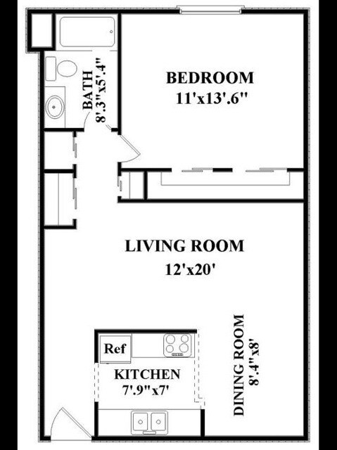 Royalton Greens – 101 - 1 Bdrm, 1 Bath