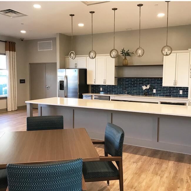 Resident space with full community kitchen - Rock Spring Station