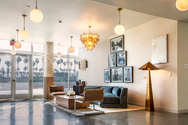 Lobby - Crenshaw Lofts