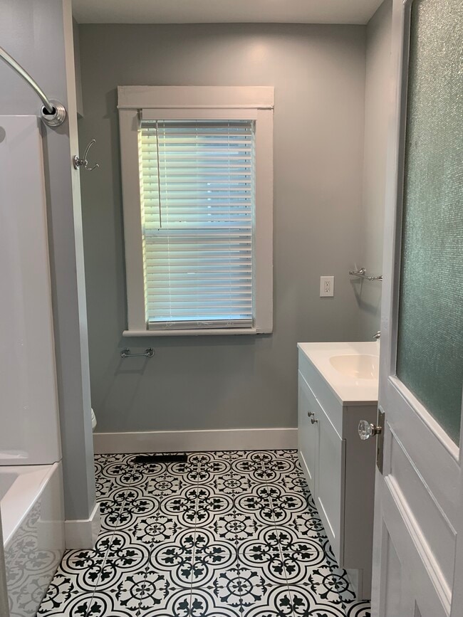 newly renovated bathroom - 23 Fairview Ave