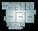 2 Bedroom, 2 Bath