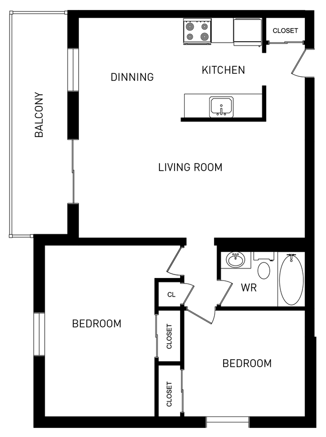 Plan d'étage - Treeview Towers 16