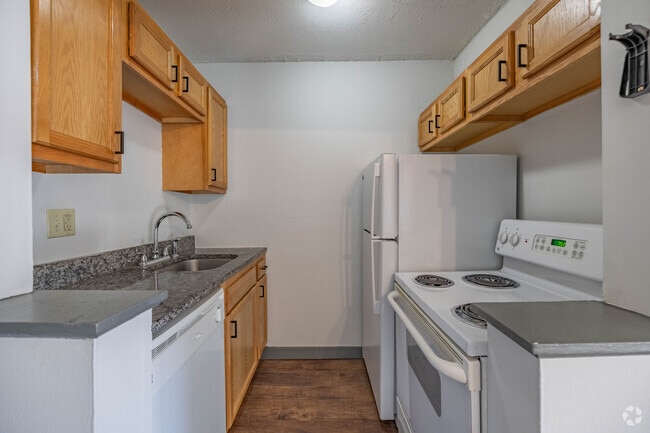 1BR, 1BA - 540SF - Kitchen - 506-508 Riddle Rd