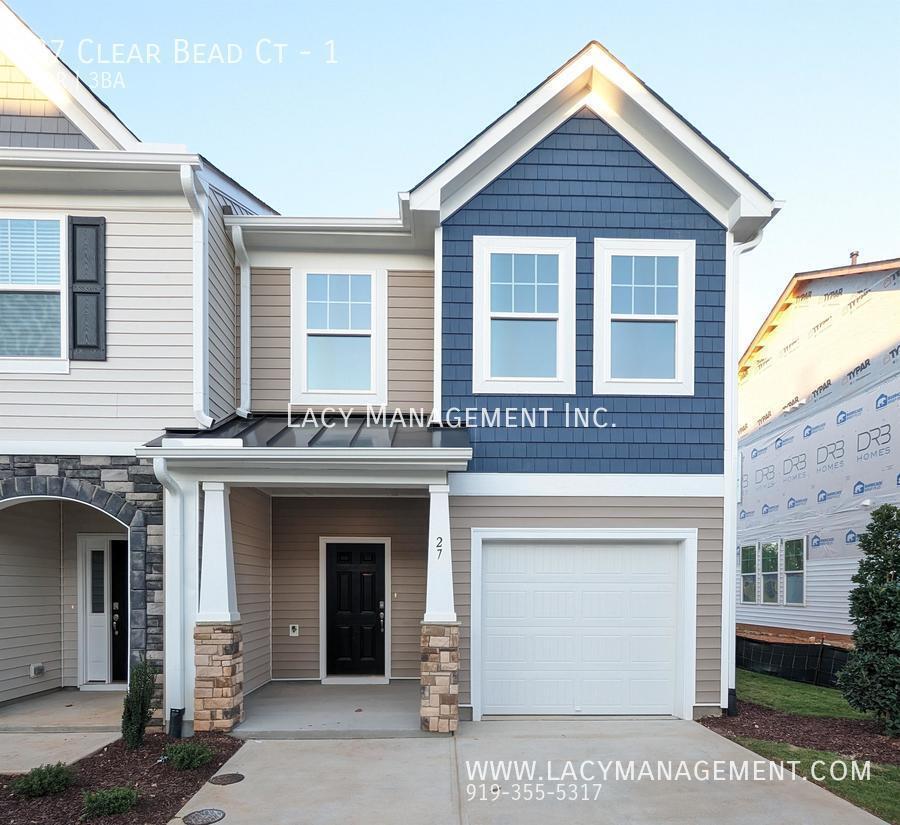 27 Clear Bead Ct, Clayton, NC 27527 Townhome Rentals in Clayton NC