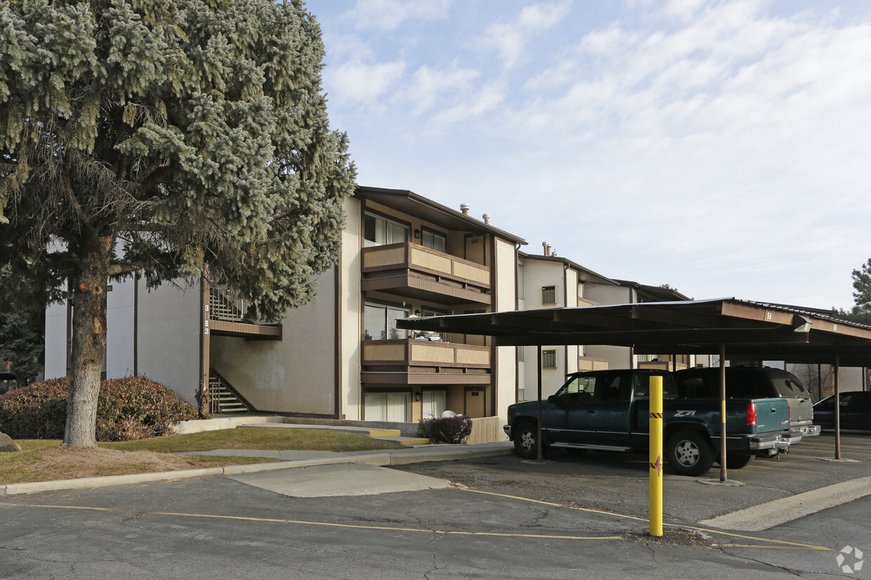 Parking Area - Village Green Apartments