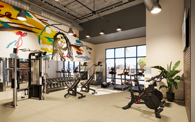 Centro de fitness interior - AMP30