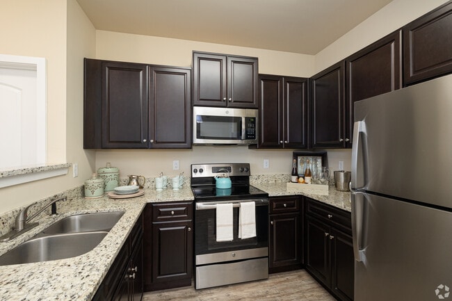 Cocina - Flats at Greenway