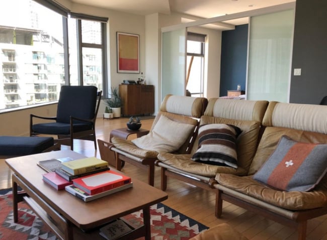 Living Room - 801 S Grand Ave