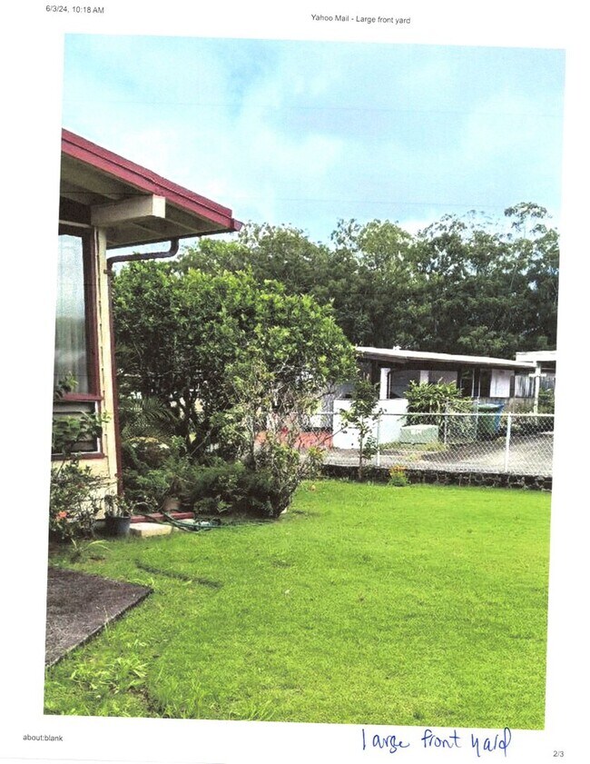 Foto del edificio - Large 2 bedroom in quiet Wahiawa neighborhood