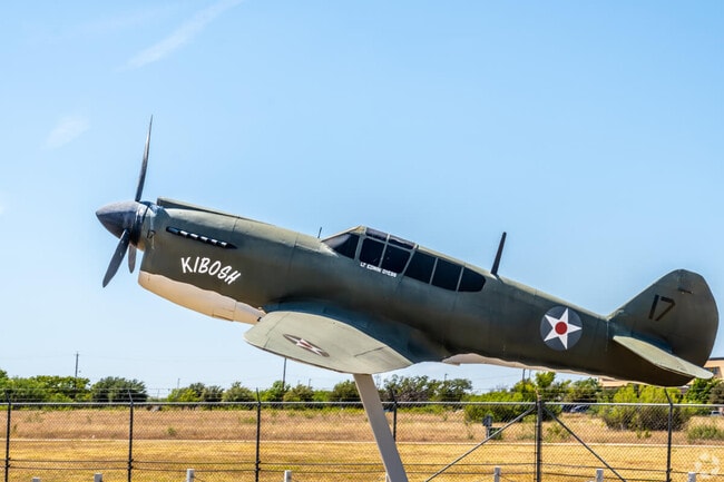 The Dyess Air Force Base is just a couple miles away from Downtown Abilene.