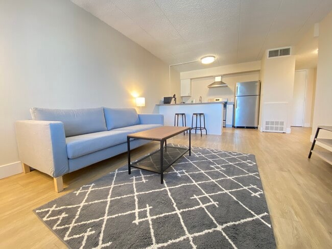 Living Area - Andrew Apartments