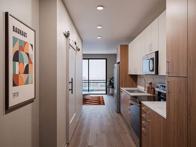 Sirius 1 habitación - Entrada + Cocina - NOVA