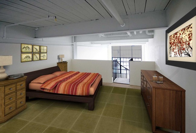 Brooklyn Platform Bedroom - Roebling Lofts