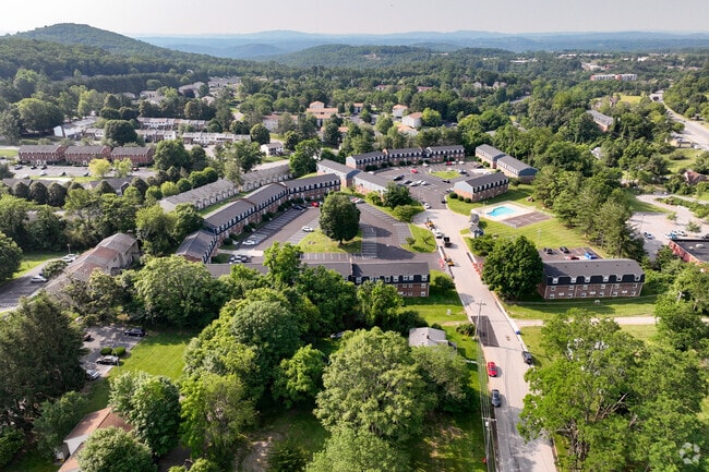Aerial - The Mill at Blacksburg