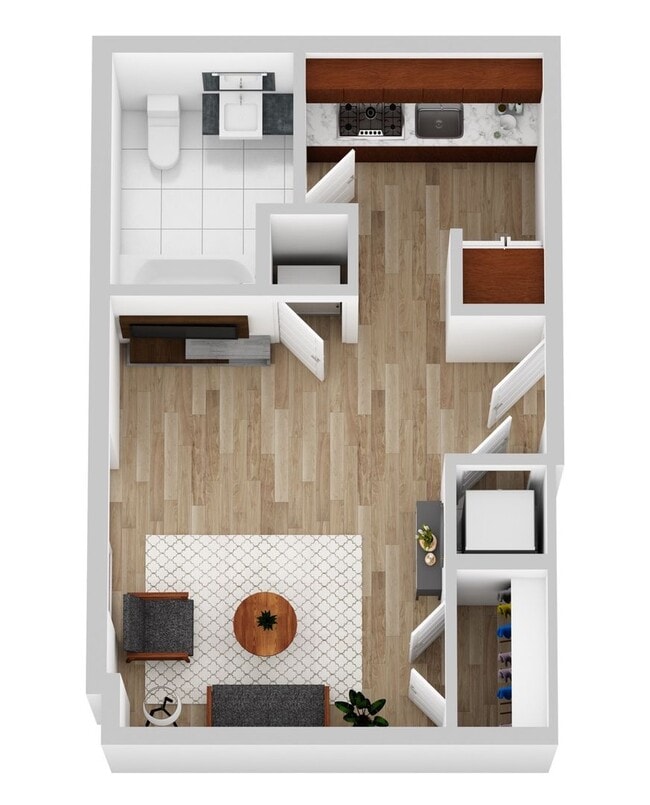 Interior Photo - The Hub Apartments