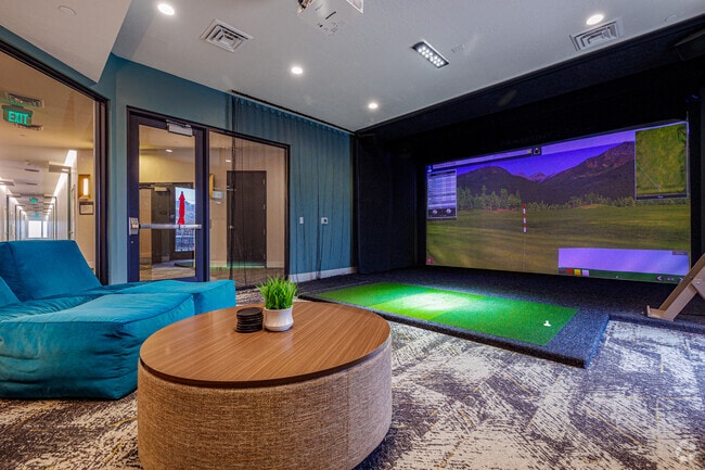 Golf Simulator - The Stack Apartments