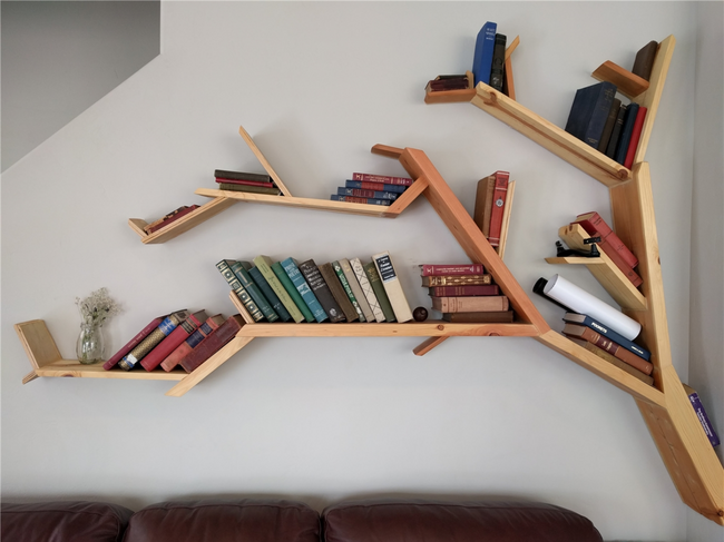 Decorative bookshelf artpiece - 315 E Oak Hollow Dr