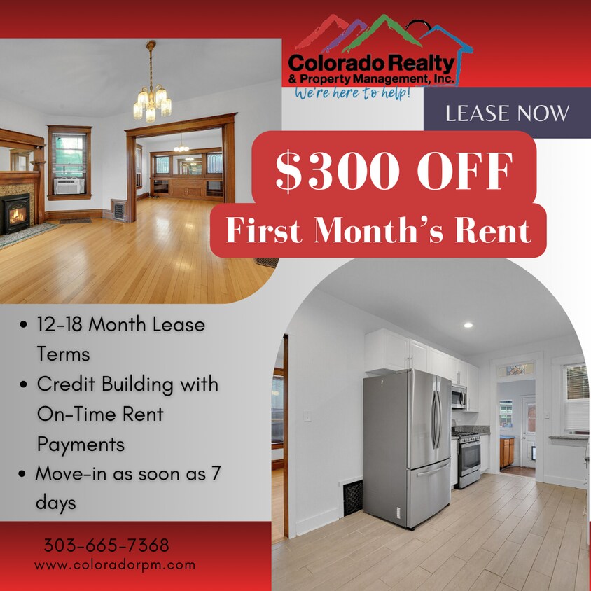 $1,995 - Charming 1 bed, 1 bath located in Denver with Bonus Flex Room! - $1,995 - Charming 1 bed, 1 bath located in Denver with Bonus Flex Room!