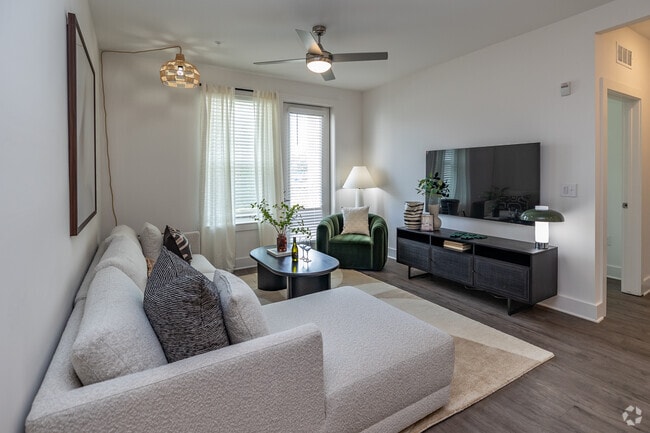 2BR, 2BA - 1,176SF-B1C- Living room - The Maggie Flats