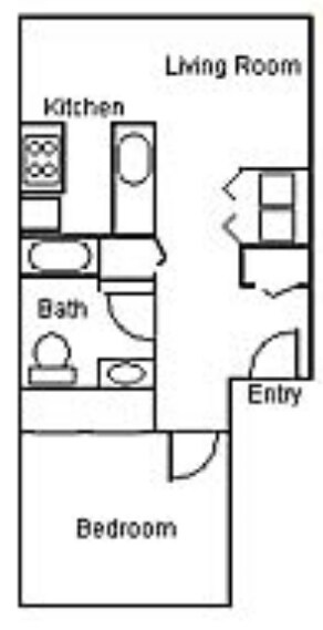 1BR/1BA - Summerglen Apartments