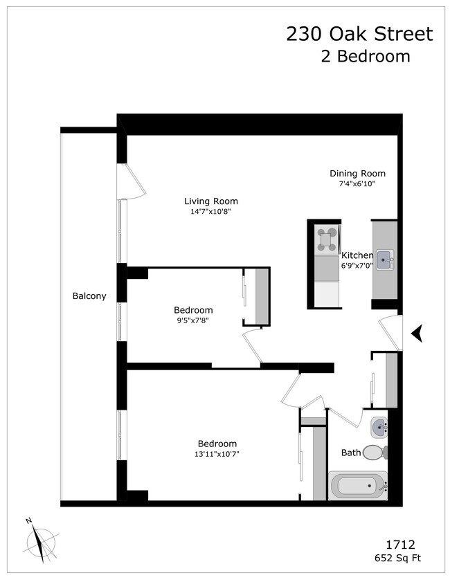 Photo du bâtiment - 230 Oak St