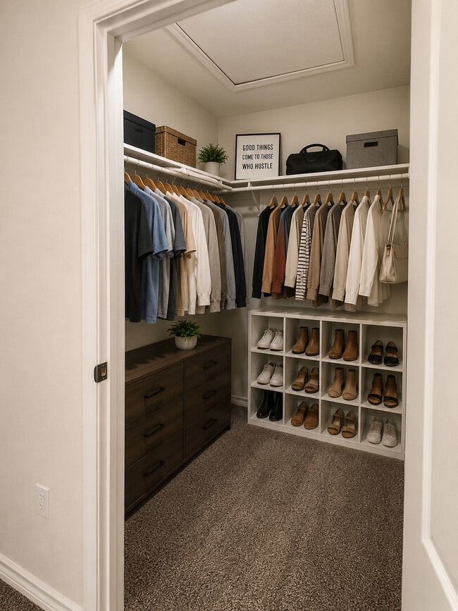 Vestidor principal de 3 habitaciones - Foster Heights Apartments