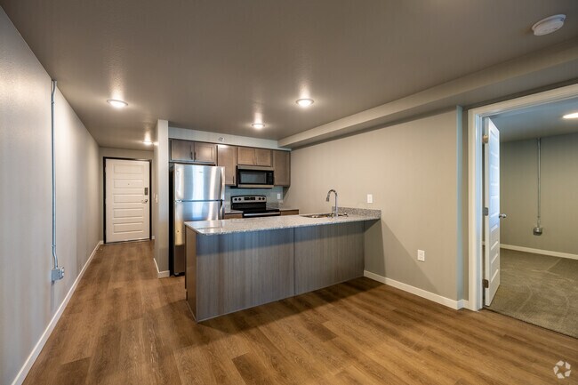 1 habitación, 1 baño, 493 pies cuadrados, comedor - Flats on Havens