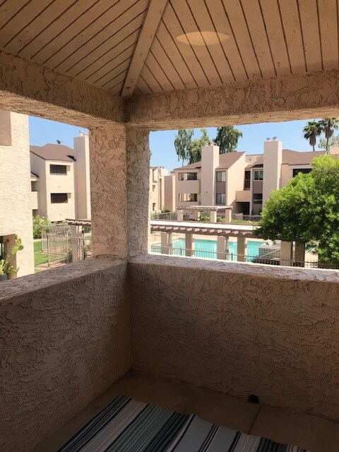Balcony View - 7510 E Thomas Rd