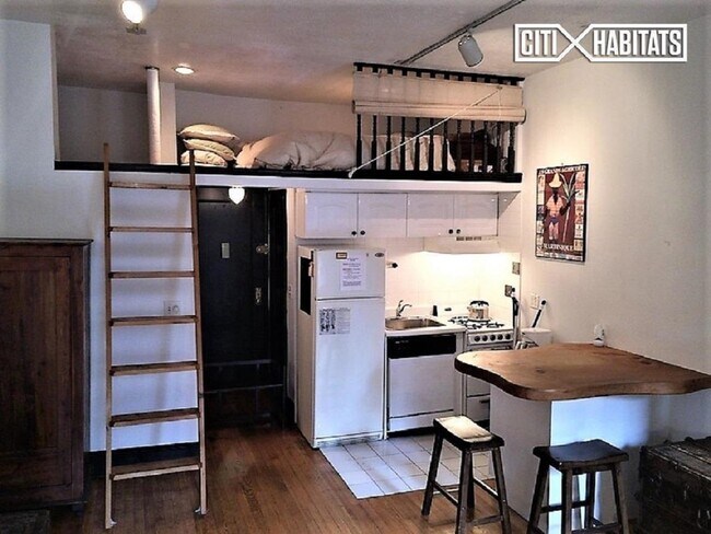 Kitchen and loft areas - 177 E 93rd St