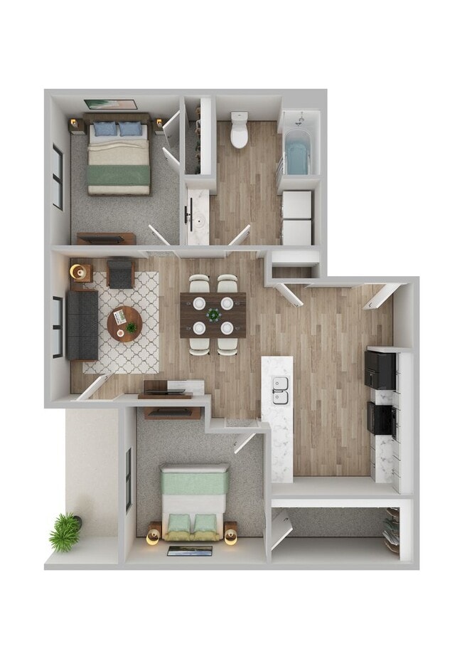 Interior Photo - The Banks Apartments