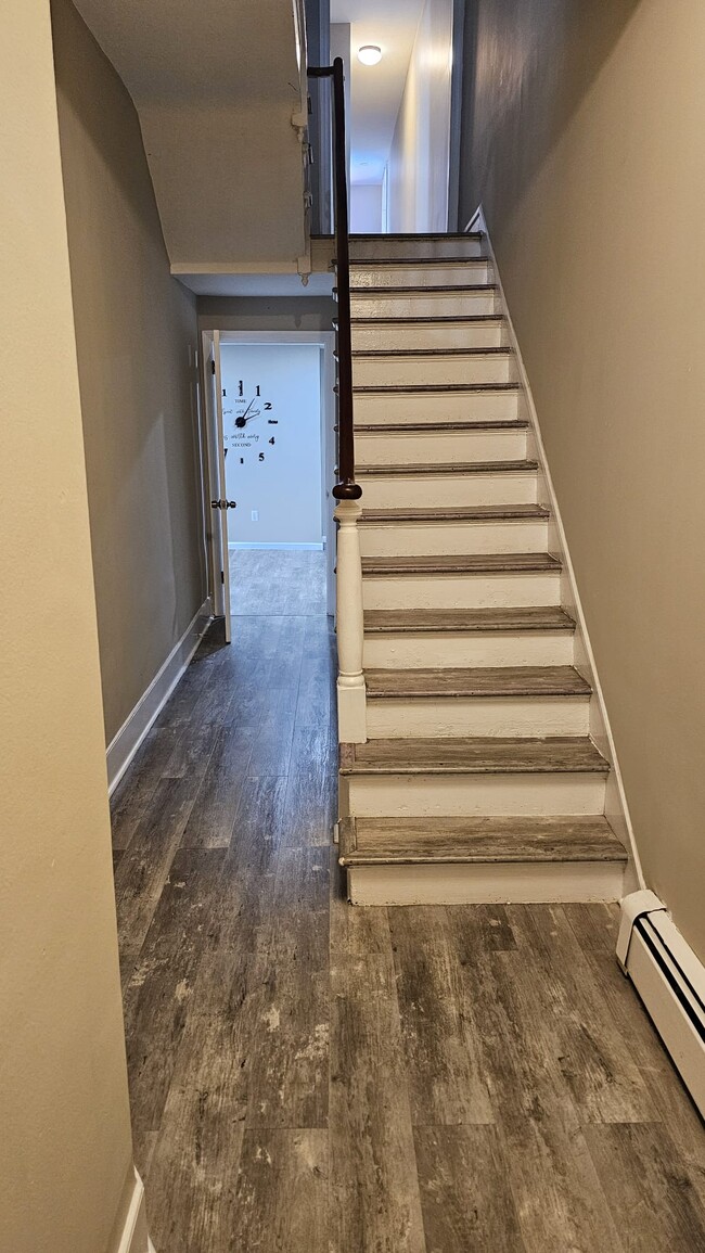 Stairs to second floor - 314 Farnsworth Ave