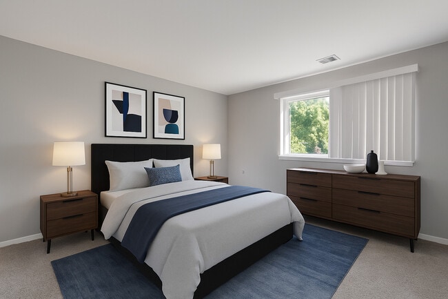 Bedroom - Henry on the Park Apartments