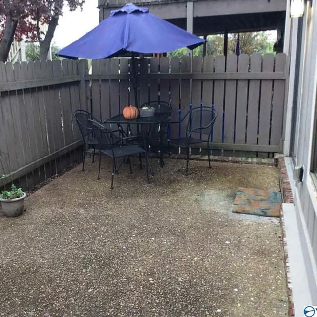 Back Fenced In Patio 1 - 2225 Golf Rd SW