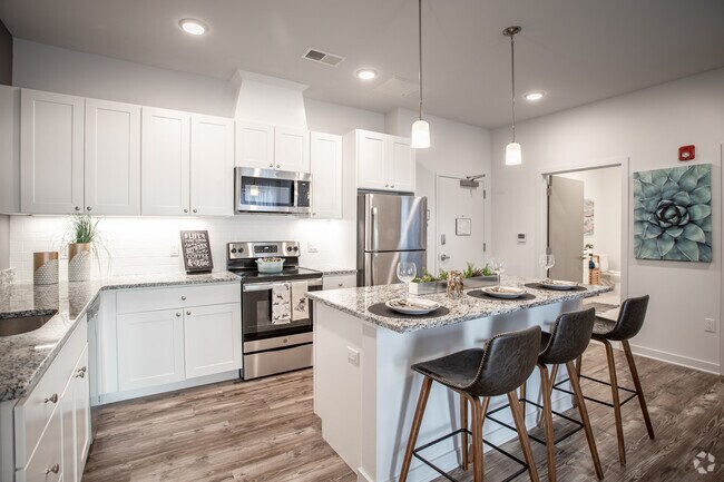 Cocina - Poplar Square Apartments