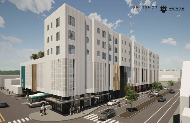 Alto Station Building Exterior Rendering - Alto Station