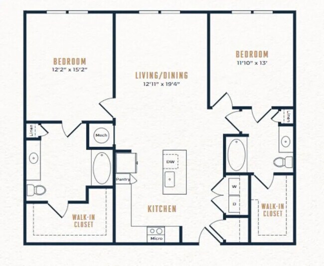 Plano de planta - August Friendswood
