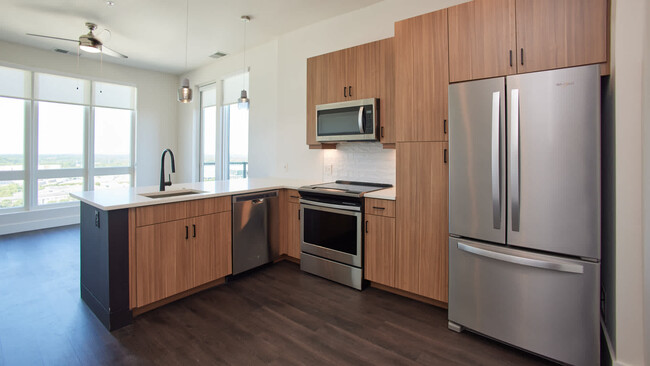 Kitchen with Stainless Steel Appliances and Hard Surface Flooring - Osprey