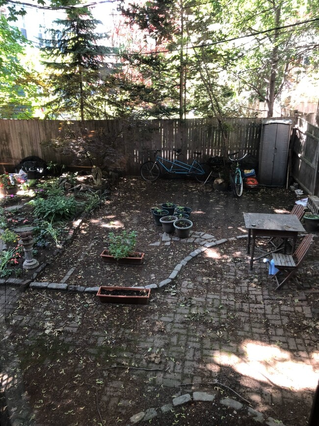 Backyard w access/shared - 13 Magazine St