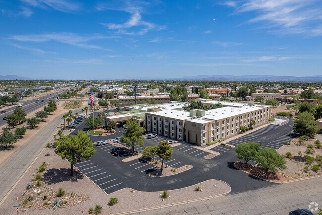 Front Aerial View - Hummingbird Senior Resort Independent Living