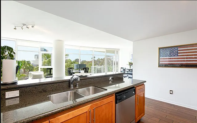 View from Kitchen - 411 W Seaside Way