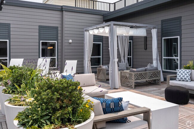 Área de descanso en la azotea - Viridium