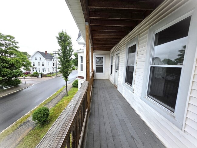 Private covered porch - 357 Central St