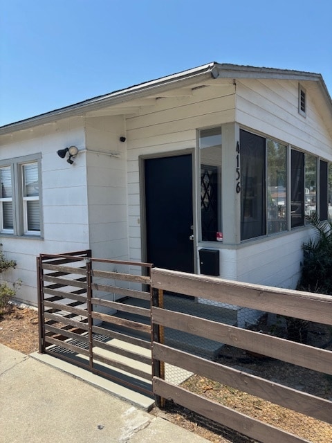 Front door entrance and screened in porch - 4156 W 161st St