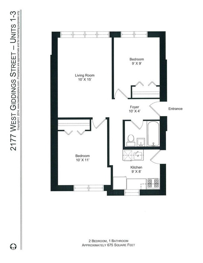 Foto del edificio - 2177 W Giddings St