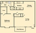 Large 1 Bedroom