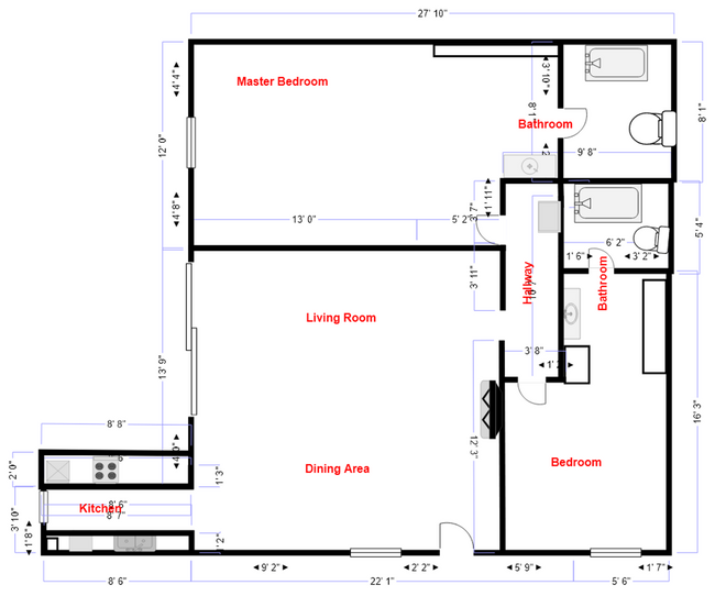 Foto del edificio - Two Master bedroom suites in High Ridge at...