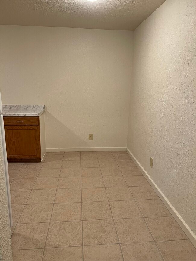 Dining area inside of kitchen - 217 N 1st St